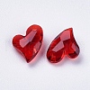 Transparent Acrylic Charms X-MACR-G055-11mm-41X-2