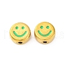 304 Stainless Steel Enamel Beads STAS-B085-08G-02-1