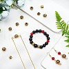  100Pcs 10 Styles Tibetan Style Alloy European Beads TIBEB-NB0001-17-2