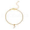 Fashionable and Creative Rhinestone Anklet Bracelets DA6716-25-1