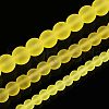 Transparent Glass Beads Strands GLAA-T032-T8mm-MD12-5
