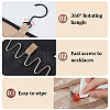 Non-Woven Jewelry Organizer Hanging Bag AJEW-WH0419-43-6