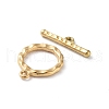 Ion Plating(IP) 304 Stainless Steel Ring Toggle Clasps STAS-A092-09B-G-2