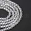 Transparent Glass Beads Strands EGLA-A039-T2mm-D13-2