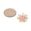 Seed Beads Beaded Charms PALLOY-MZ00120-02-2