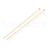 Brass Flat Head Pins KK-G331-11-0.7x63-4