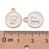 Golden Plated Alloy Charms X-ENAM-S118-01F-3