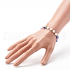 Handmade Polymer Clay Beads Stretch Bracelets BJEW-JB06492-4