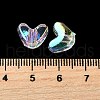 UV Plating Transparent Acrylic Beads MACR-F083-11C-3