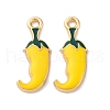 Alloy Enamel Pendants FIND-M060-23G-G01-1