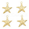 Ion Plating(IP) 201 Stainless Steel Pendants STAS-N098-230LG-2