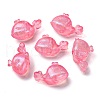 Transparent Luminous Acrylic Beads MACR-D024-37A-2