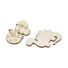 25Pcs Unfinished Wood Cutouts WOOD-P020-01C-2