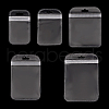  250Pcs 5 Styles Transparent Plastic Zip Lock Bags OPP-NB0001-03-7