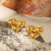 304 Stainless Steel Stud Earrings EJEW-K302-05G-1