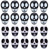 SUNNYCLUE 200Pcs 2 Styles Halloween Resin Beads FIND-SC0011-66-1