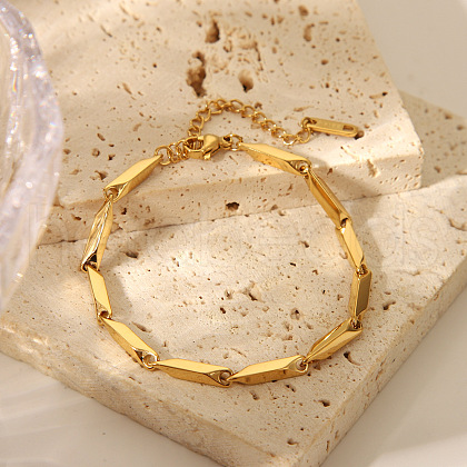 Stainless Steel Link Chain Bracelets for Unisex ED1203-3-1