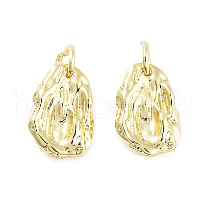 Rack Plating Brass Pendants KK-C056-02G-1