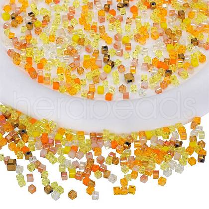 2 Bags Imitation Artificial Crystal Glass Beads GLAA-SZ0001-95A-04-1