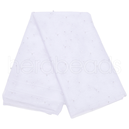 Nylon Tulle Mesh Fabric DIY-WH0410-71B-1
