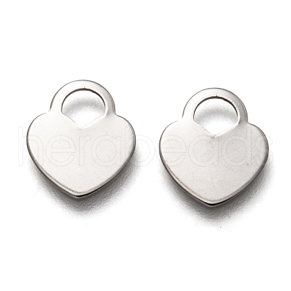 Non-Tarnish 201 Stainless Steel Charms STAS-B001-10P-1