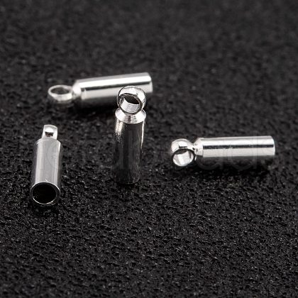 Brass Cord Ends KK-H759-40A-S-1