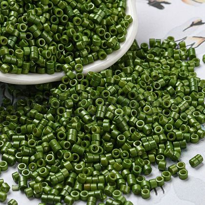 Baking Paint Glass Seed Beads SEED-S042-05A-21-1