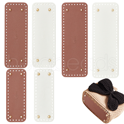 TPR Plastic Imitation Leather Bag Bottoms Set FIND-WH0013-93-1