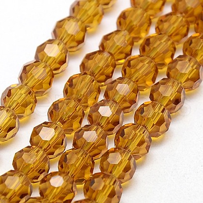 Glass Beads Strands X-EGLA-J042-6mm-04-1
