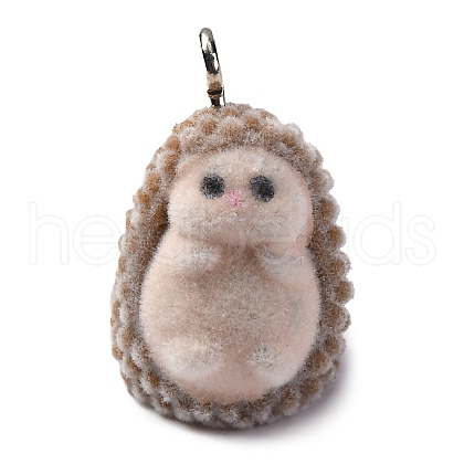 Flocky Animal Resin Pendants FIND-S001-06P-1