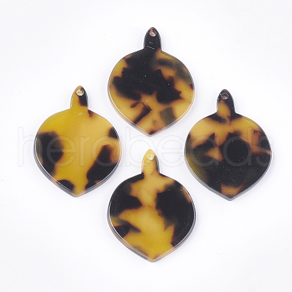 Cellulose Acetate(Resin) Pendants KY-T011-03A-03-1