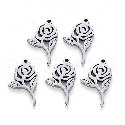 304 Stainless Steel Pendants STAS-N092-47-1