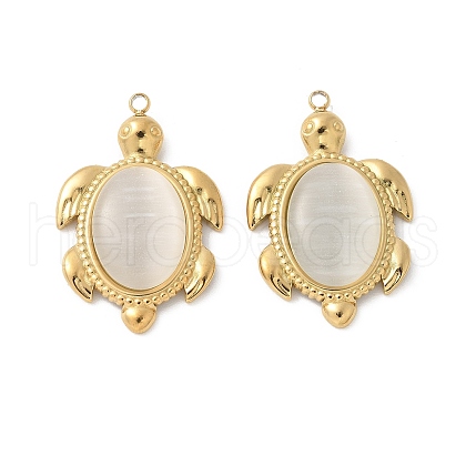 Cat Eye Pendants STAS-Z122-03G-1