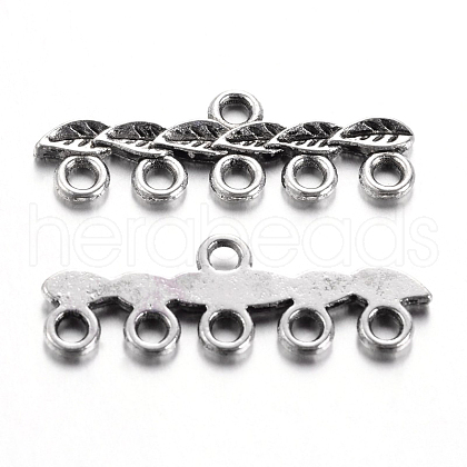 Tibetan Style Alloy Chandelier Components Links TIBE-40098-AS-RS-1