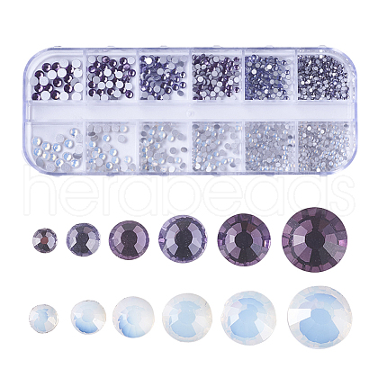Glass Rhinestone Cabochons MRMJ-S016-004E-1