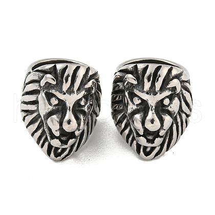 316 Surgical Stainless Steel Large Hole Beads STAS-Q326-05AS-03-1