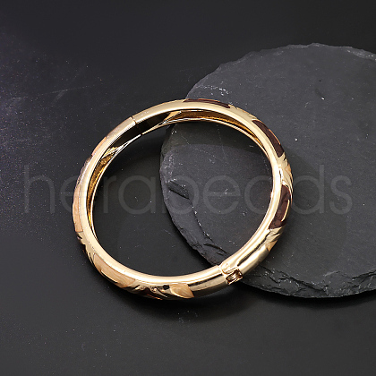 Brass Enamel Bangles for Women QI8759-9-1