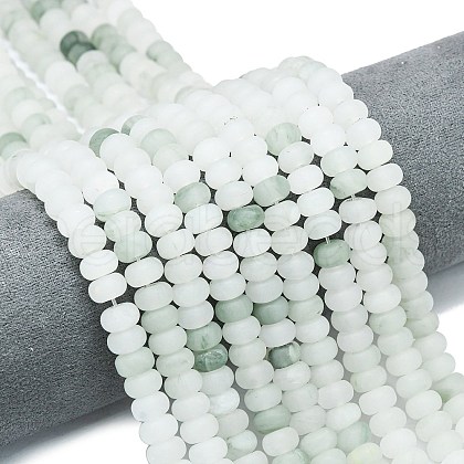 Natural Quartz Beads Strands G-P575-A06-8x5mm-1