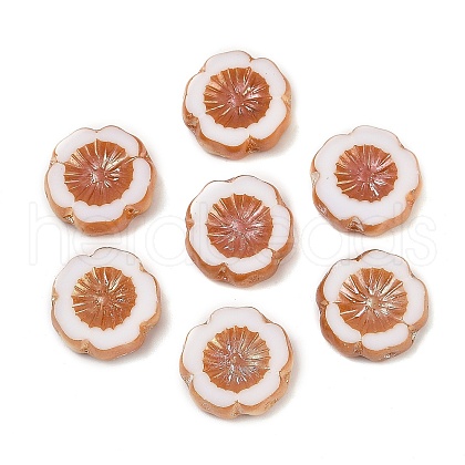 Czech Glass Beads GLAA-G077-29D-1