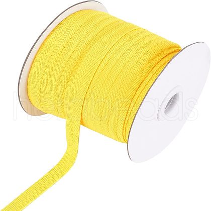 Cotton Twill Tape Ribbons OCOR-WH0058-35K-1