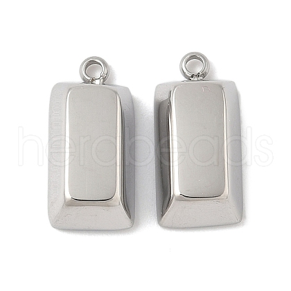 304 Stainless Steel Pendants STAS-L022-135A-P-1