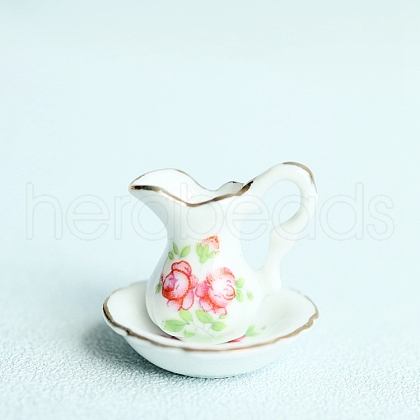 Mini Simulation Ceramic Flower Jar Model PW-WGFF944-01-1