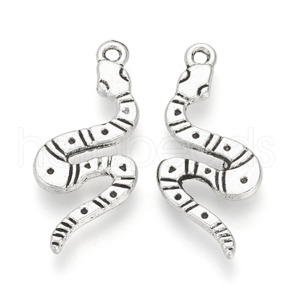 Tibetan Style Alloy Pendants X-TIBEP-Q076-046AS-RS-1