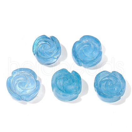 Natural Aquamarine Carved Beads PW-WGD3A91-01-1