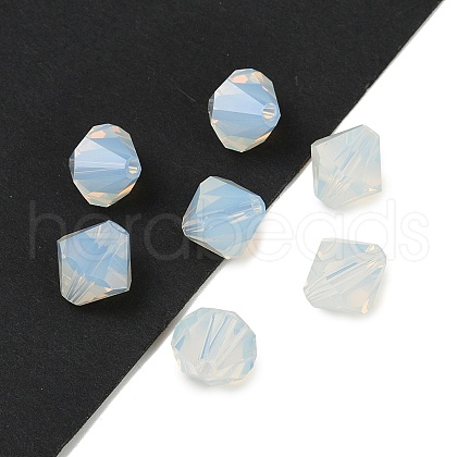 Transparent Imitation Austrian Crystal K9 Glass Beads GLAA-L048-03-05-1