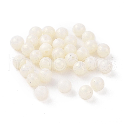 ABS Plastic Imitation Pearl Beads KY-F019-08A-02-1