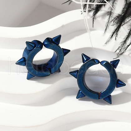 201 Stainless Steel Cuff Earring EJEW-C131-07BL-1