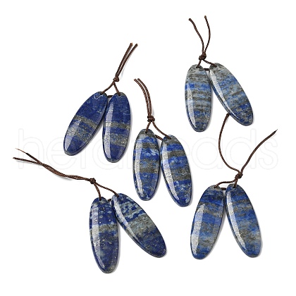 Natural Lapis Lazuli Pendants G-A265-02C-1