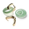 Rack Plating Brass Hoop Earrings EJEW-M248-01G-08-3