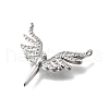 Brass Micro Pave Cubic Zirconia Pendants KK-Z102-14P-2